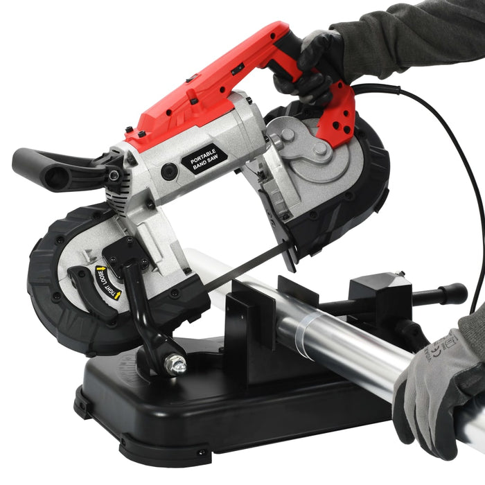 Fierăstrău bandă cu bază și carcasă portabilă, oțel - WALTI WALTI