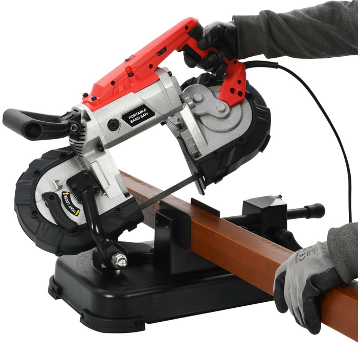 Fierăstrău bandă cu bază și carcasă portabilă, oțel - WALTI WALTI