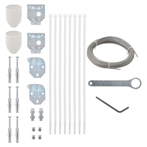 Set de accesorii pentru paravan de balcon, 29 piese - WALTI WALTI