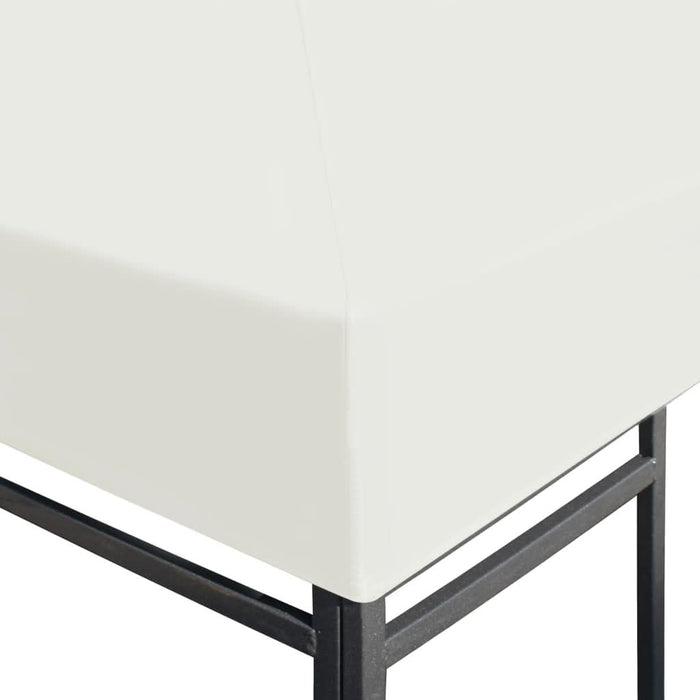 Acoperiș de pavilion, 310 g/m², alb crem, 4 x 3 m - WALTI WALTI