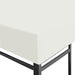 Acoperiș de pavilion, 310 g/m², alb crem, 4 x 3 m - WALTI WALTI