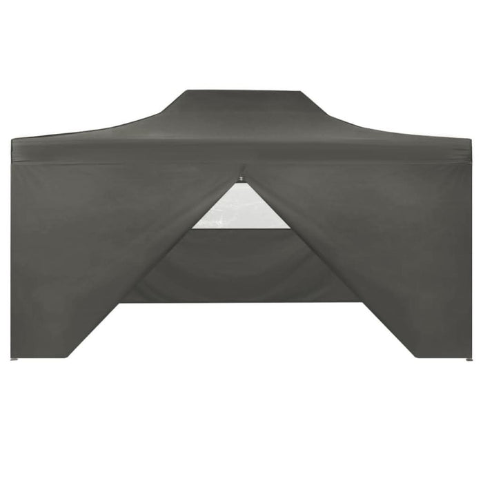 Cort pliabil pop up cu 4 pereți laterali, antracit, 3 x 4,5 m - WALTI WALTI