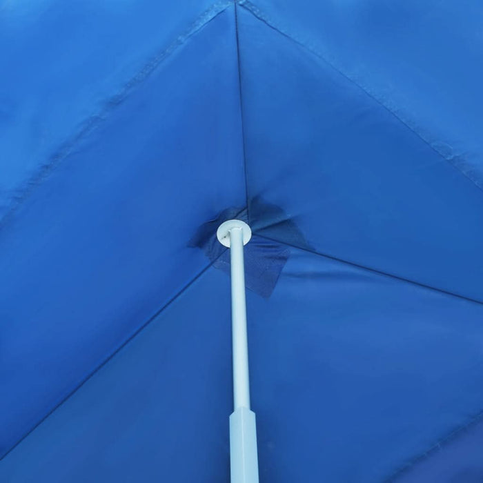 Cort petrecere pliabil cu 8 pereți laterali, albastru, 3 x 9 m - WALTI WALTI