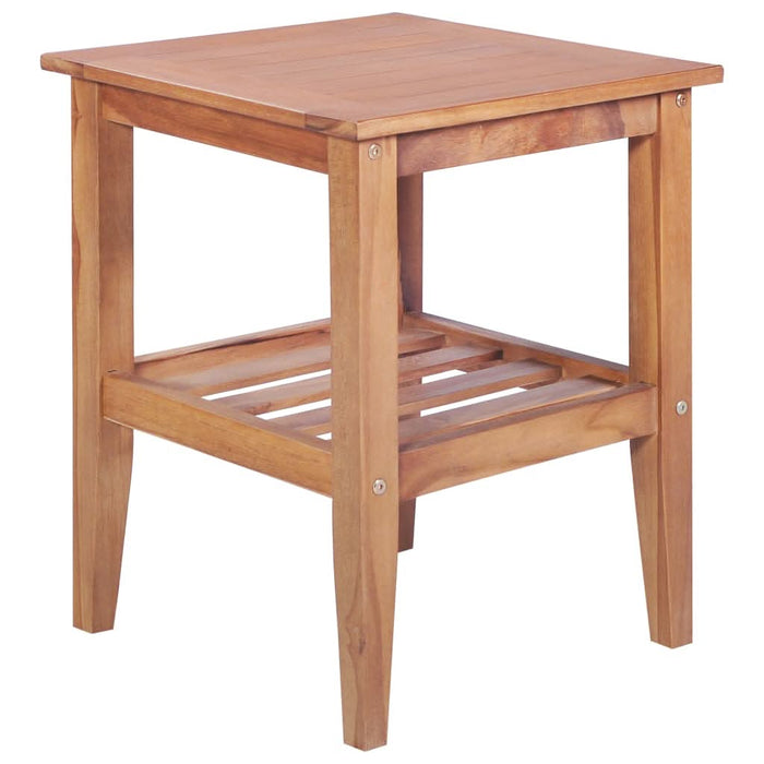 Set mobilier de bistro, 3 piese, lemn masiv de tec - WALTI WALTI