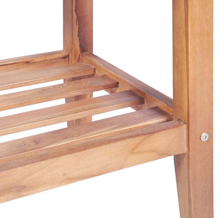 Set mobilier de bistro, 3 piese, lemn masiv de tec - WALTI WALTI