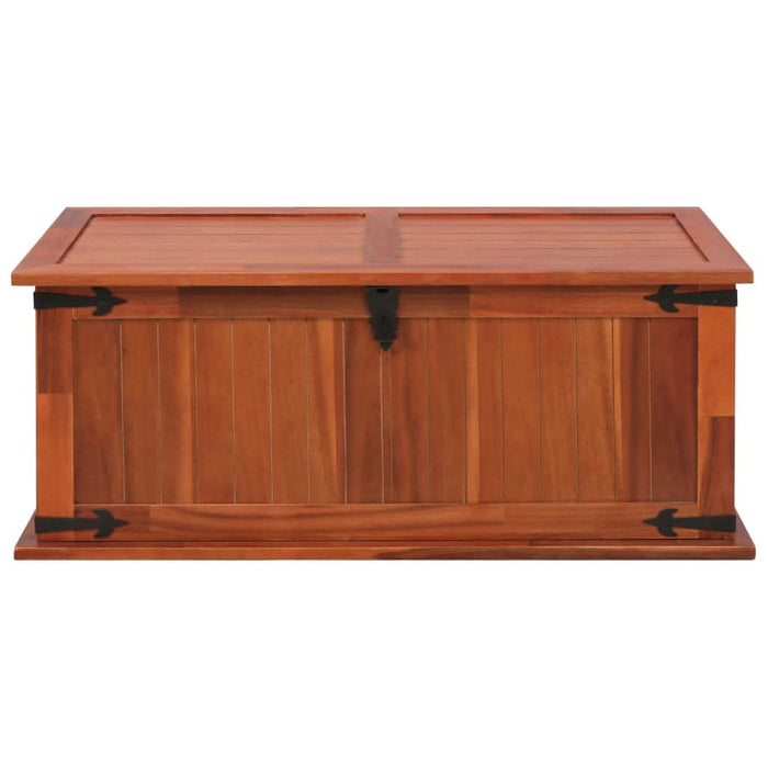Cufăr de depozitare, 90x45x40 cm, lemn masiv de acacia - WALTI WALTI