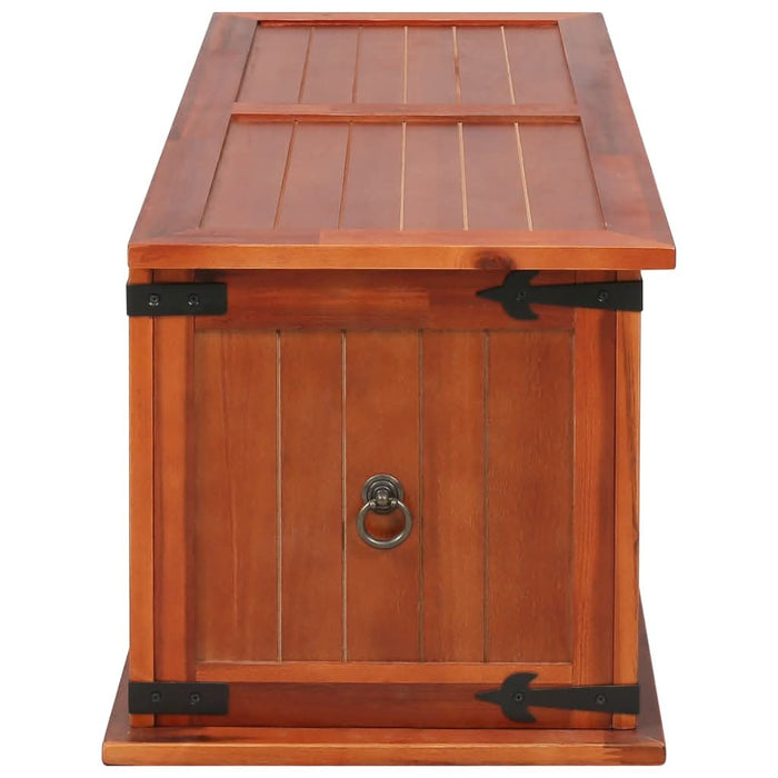 Cufăr de depozitare, 90x45x40 cm, lemn masiv de acacia - WALTI WALTI