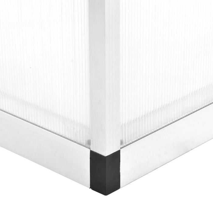 Seră, 13,41 m³, 362x190x195 cm, aluminiu - WALTI WALTI