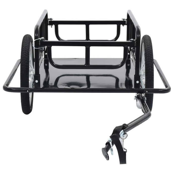 Remorcă de bicicletă, negru, 130 x 73 x 48,5 cm, oțel - WALTI WALTI