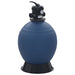 Filtru cu nisip pentru piscină supapă 6 poziții albastru 560 mm - WALTI WALTI