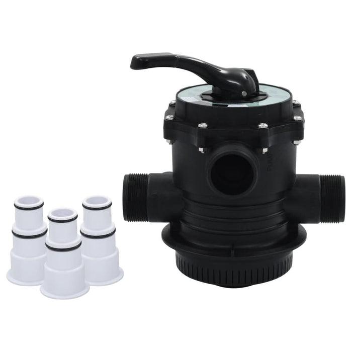 Supapă multiport pentru filtre cu nisip ABS 1,5" 6 căi - WALTI WALTI