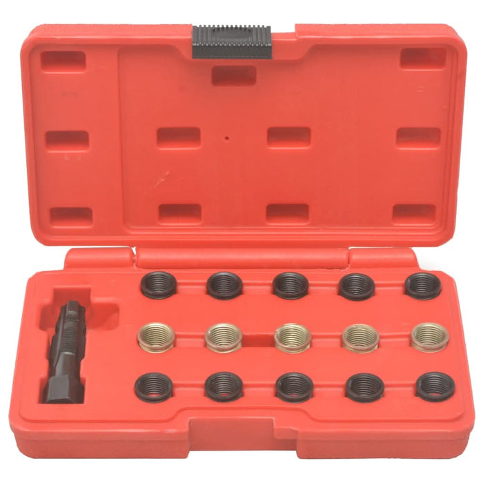 Set pentru reparații filete de bujii, 16 piese, M14 x 1,25 - WALTI WALTI