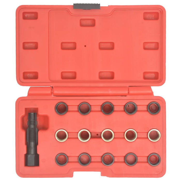 Set pentru reparații filete de bujii, 16 piese, M14 x 1,25 - WALTI WALTI