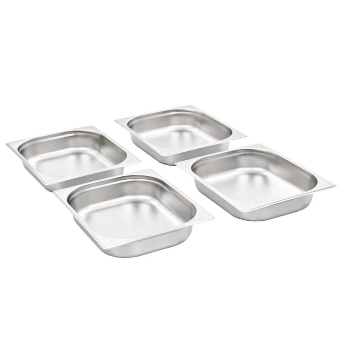 Recipiente Gastronorm 4 buc. GN 1/2 65 mm oțel inoxidabil - WALTI WALTI