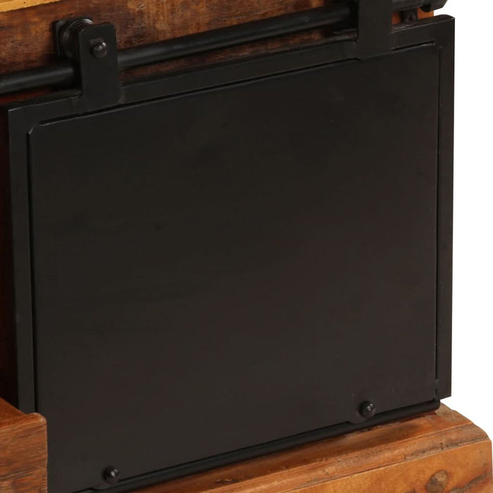 Comodă TV, 110 x 30 x 45 cm, lemn masiv reciclat - WALTI WALTI