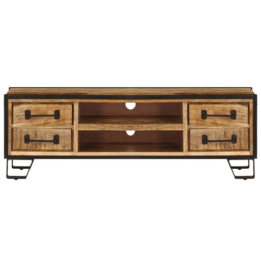 Comodă TV cu sertare, 120 x 30 x 40 cm, lemn masiv de mango - WALTI WALTI