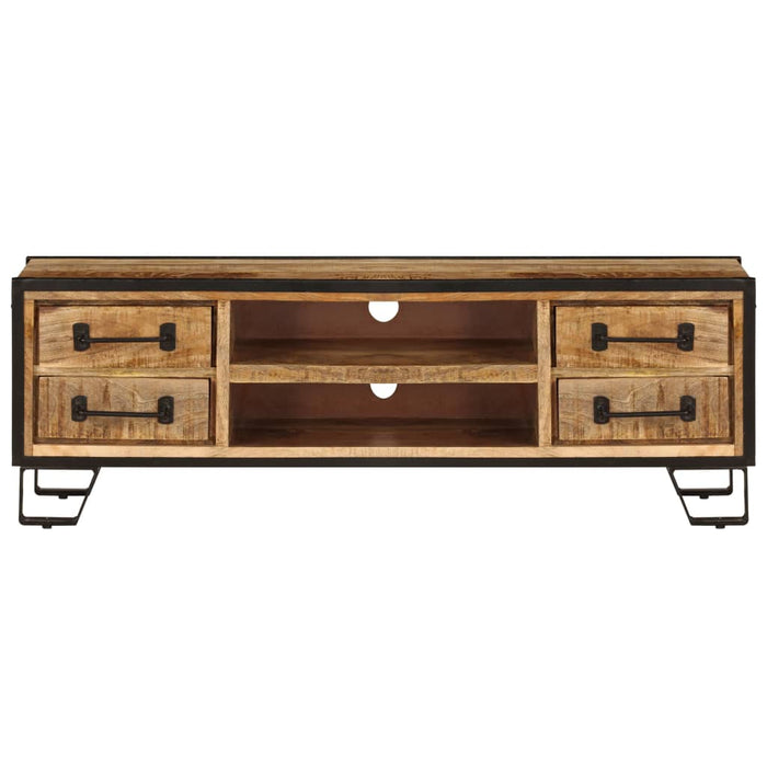 Comodă TV cu sertare, 120 x 30 x 40 cm, lemn masiv de mango - WALTI WALTI