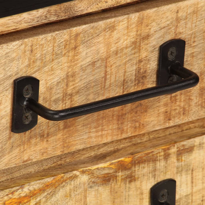 Comodă TV cu sertare, 120 x 30 x 40 cm, lemn masiv de mango - WALTI WALTI