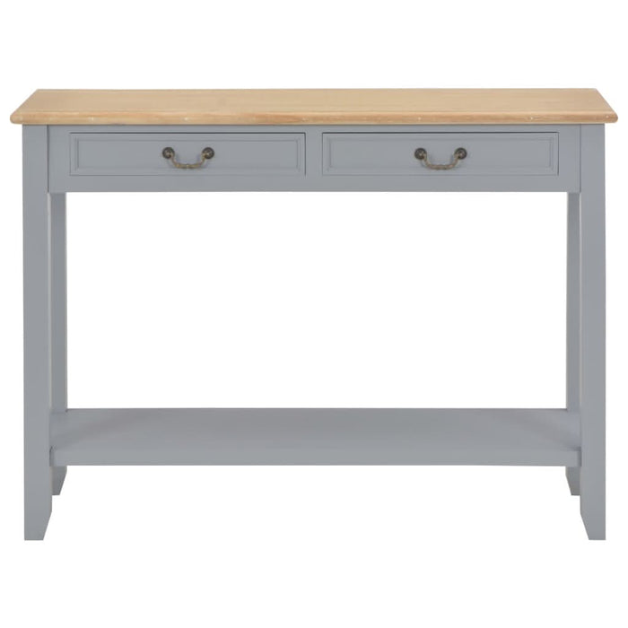 Masă consolă, gri, 110 x 35 x 80 cm, lemn - WALTI WALTI