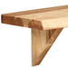 Rafturi de perete, 2 buc., 60x20x16 cm, lemn masiv de acacia - WALTI WALTI