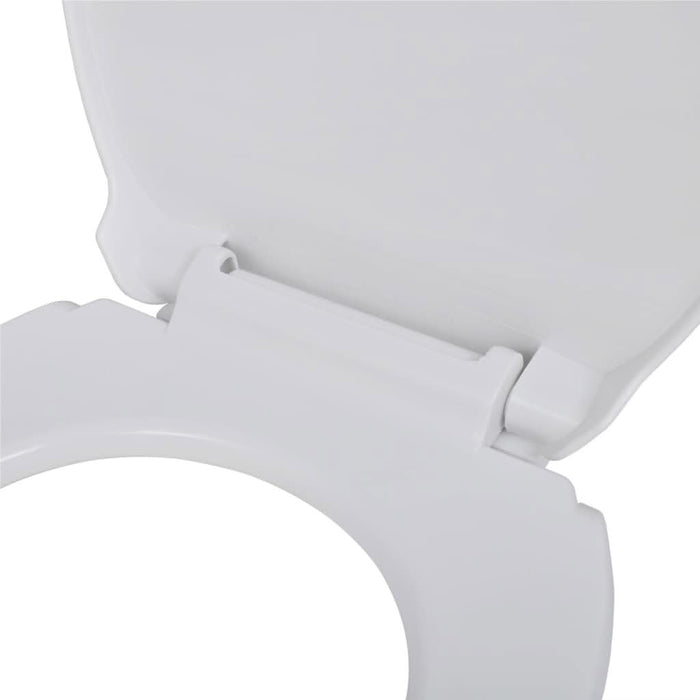 Capace WC cu închidere silențioasă, 2 buc., alb, plastic - WALTI WALTI