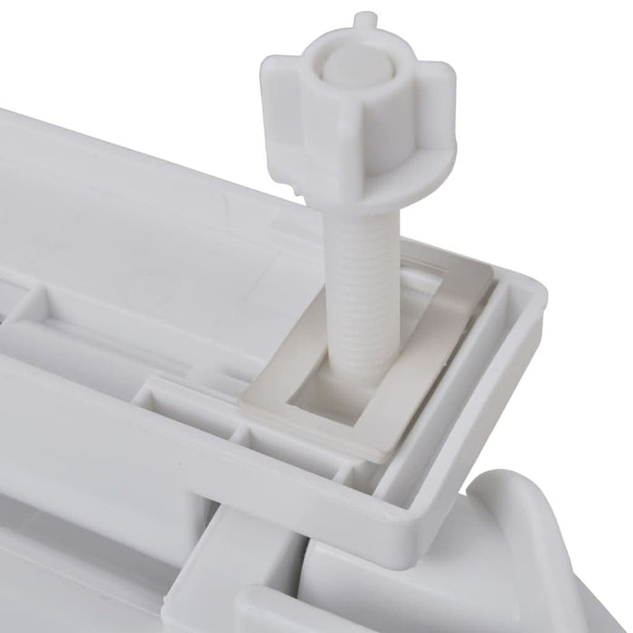 Capace WC cu închidere silențioasă, 2 buc., alb, plastic - WALTI WALTI