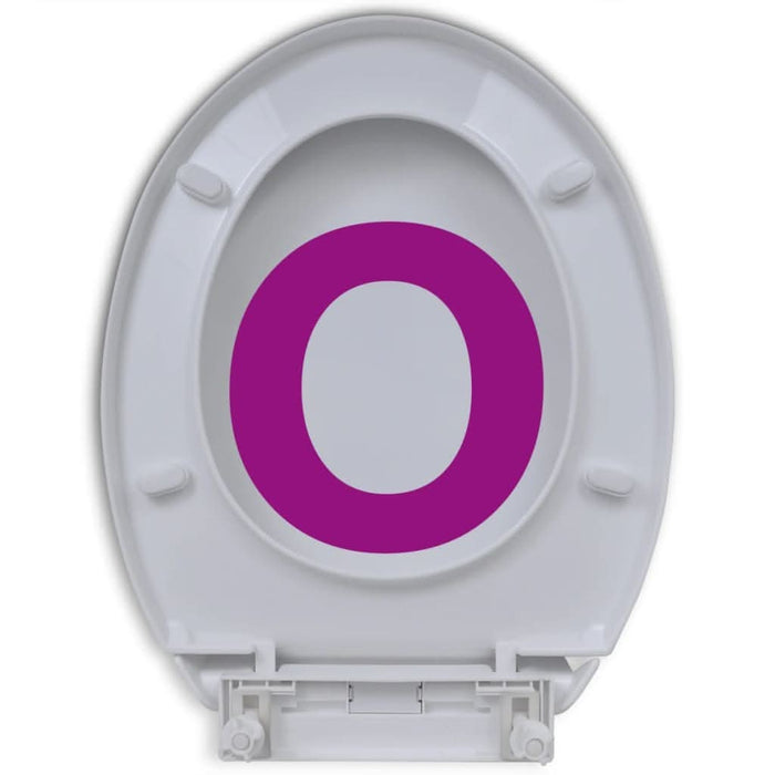 Capace WC cu închidere silențioasă, 2 buc., alb, plastic - WALTI WALTI