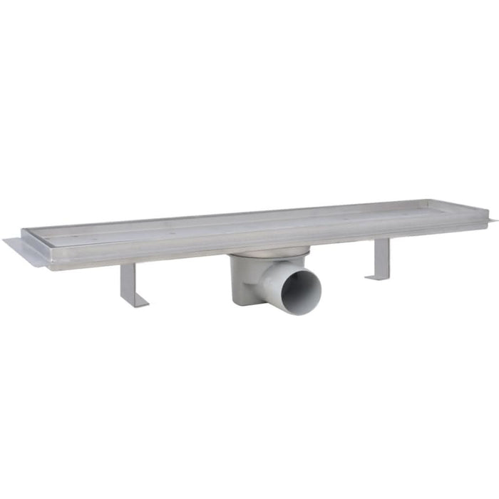 Rigolă liniară duș, 2 buc, 530 x 140 mm, oțel inoxidabil - WALTI WALTI
