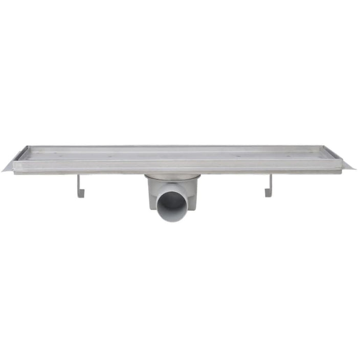 Rigolă liniară duș, 2 buc, 530 x 140 mm, oțel inoxidabil - WALTI WALTI