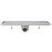 Rigolă liniară duș, 2 buc, 530 x 140 mm, oțel inoxidabil - WALTI WALTI