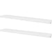 Rafturi de perete, 4 buc., alb, 120 cm - WALTI WALTI