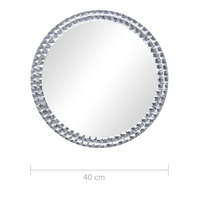 Oglindă de perete, 40 cm, sticlă securizată - WALTI WALTI