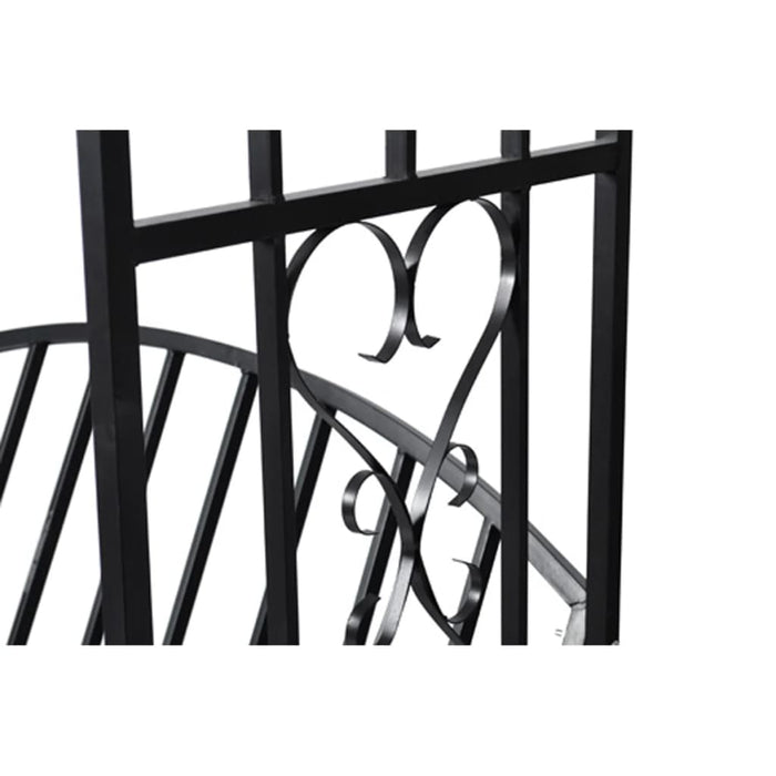 Pergolă de trandafiri pentru grădină cu banchetă - WALTI WALTI