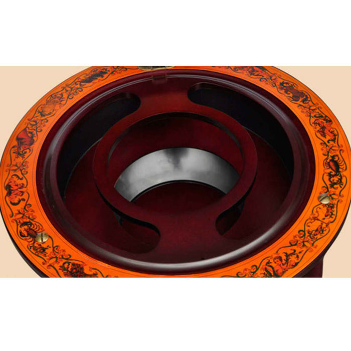 Bar tip glob pământesc stativ sticle de vin, lemn de eucalipt - WALTI WALTI