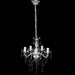 Candelabru, 5 becuri, transparent - WALTI WALTI