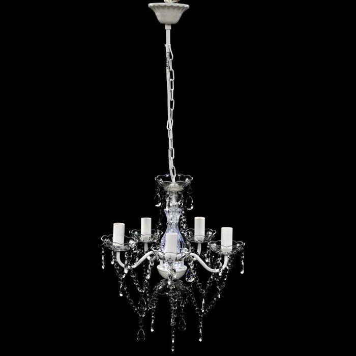 Candelabru, 5 becuri, transparent - WALTI WALTI