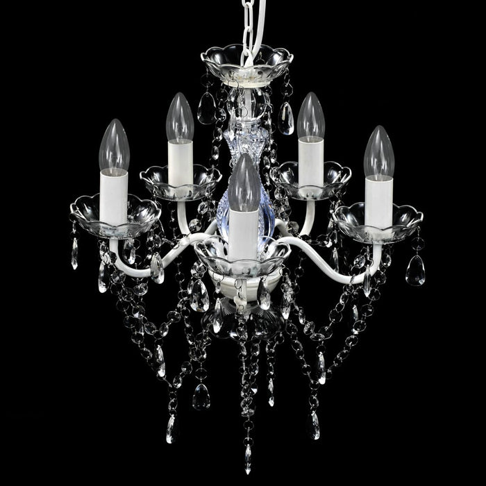 Candelabru, 5 becuri, transparent - WALTI WALTI