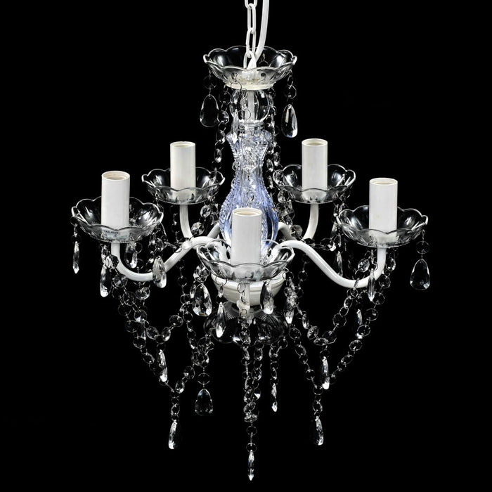 Candelabru, 5 becuri, transparent - WALTI WALTI