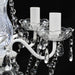 Candelabru, 5 becuri, transparent - WALTI WALTI