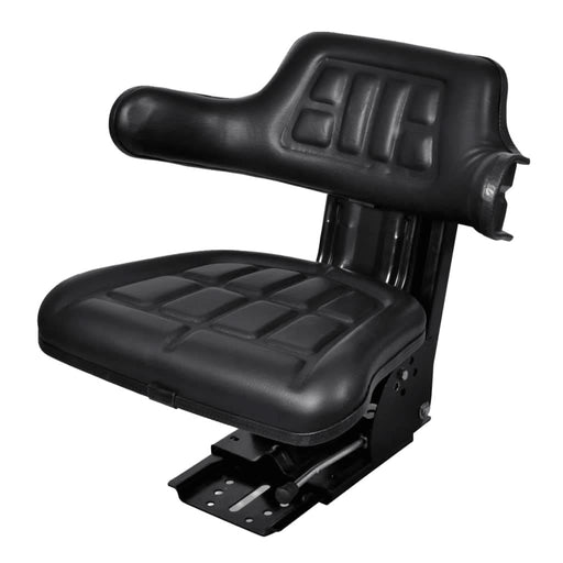 Scaun de tractor cu suspensie, negru - WALTI WALTI