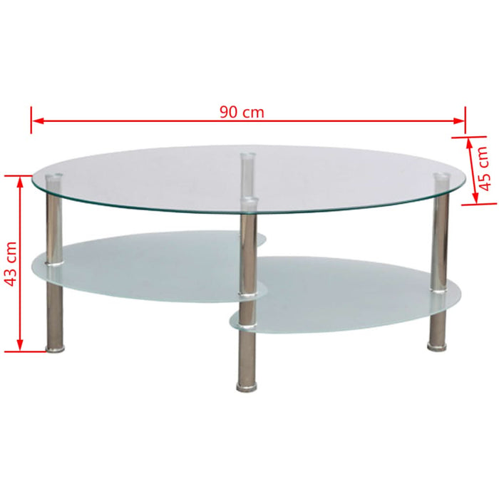 Măsuță de cafea cu design exclusivist, alb - WALTI WALTI