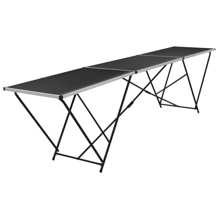 Masă de lipire pliabilă, 300 x 60 x 78 cm, MDF și aluminiu - WALTI WALTI