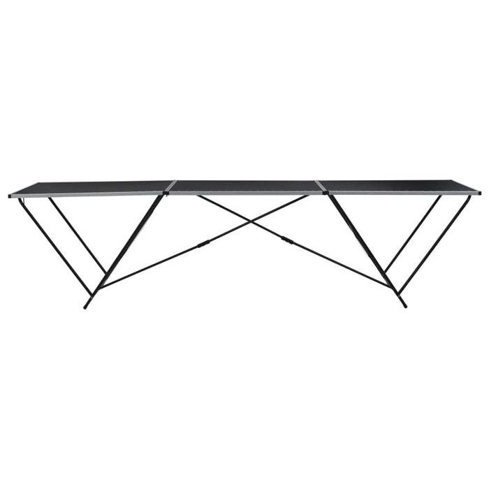 Masă de lipire pliabilă, 300 x 60 x 78 cm, MDF și aluminiu - WALTI WALTI