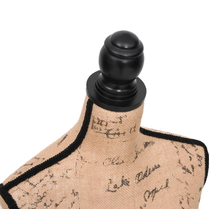Bust expunere haine damă, maro/negru, manechin croitorie, iută - WALTI WALTI