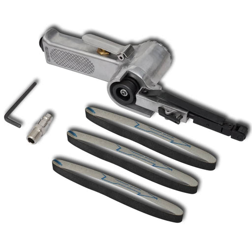 Airpress Șlefuitor cu bandă pneumatică, cu curele, 3 buc - WALTI WALTI