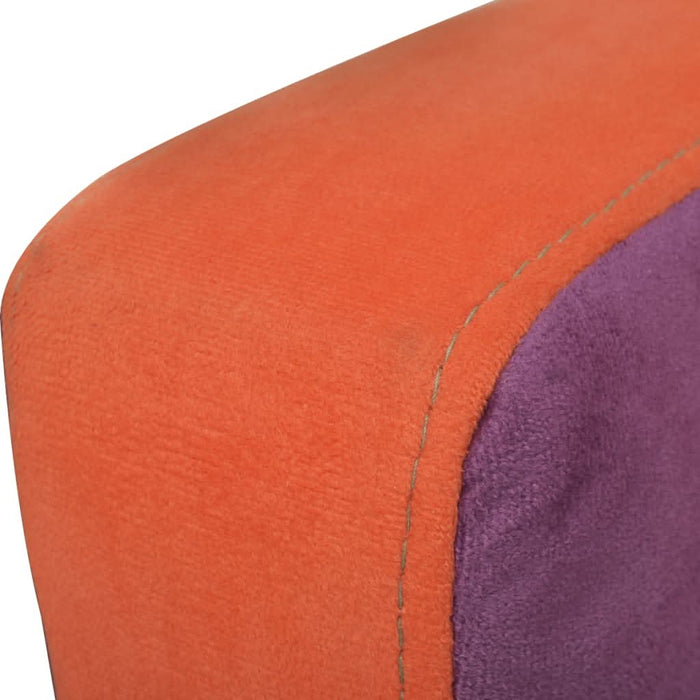 Fotoliu cub, model Patchwork, material textil - WALTI WALTI