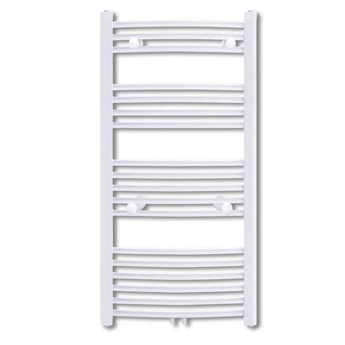 Radiator port-prosop încălzire centrală baie, curbat, 600 x 1160 mm - WALTI WALTI