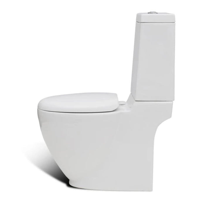 Set de toaletă & bideu, alb, ceramică - WALTI WALTI