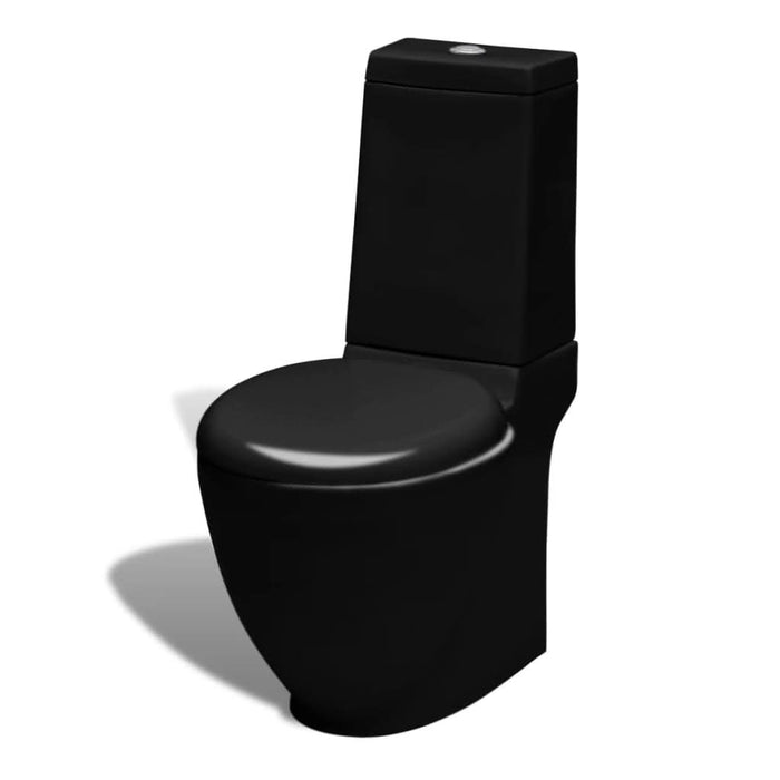 Set de toaletă & bideu, negru, ceramică - WALTI WALTI