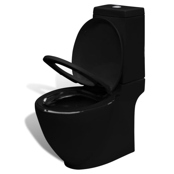 Set de toaletă & bideu, negru, ceramică - WALTI WALTI